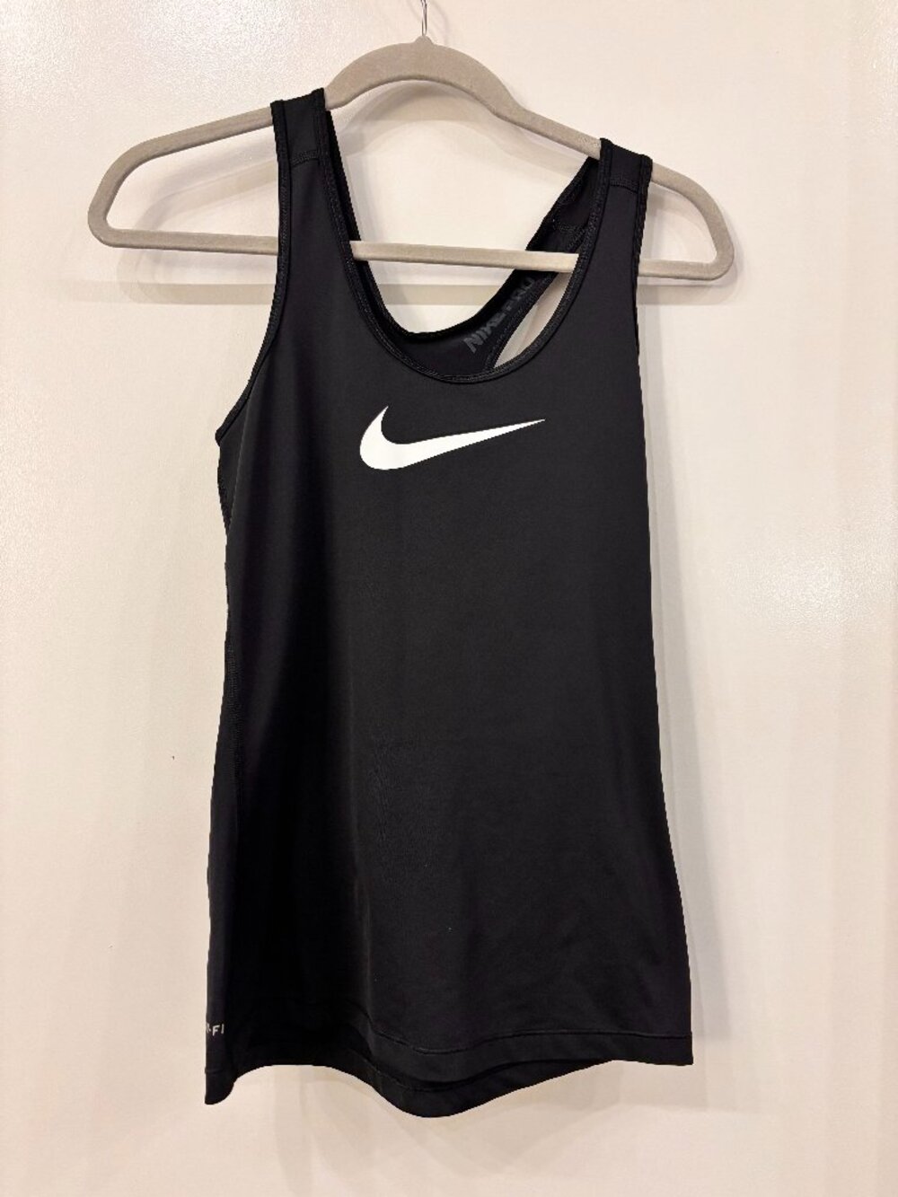 Nike Pro Black Racerback Tank Top Sz S